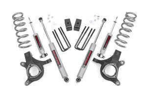 Chevrolet Silverado 1500 Suspension Lift Kit - Front + Rear - Rough Country - 4.5 Inch Lift - '99-'06 Chevrolet Silverado 1500 Suspension Lift Kit - Front + Rear - Rough Country - 4.5 Inch Lift - '99-'06